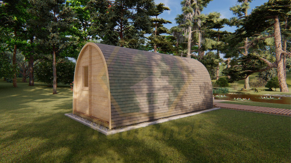 Camping Pod - 3 x 5.9m, 44mm