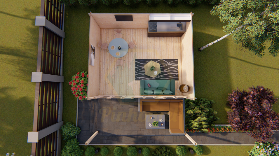 TRENTO - 6 x 5m, 44mm   