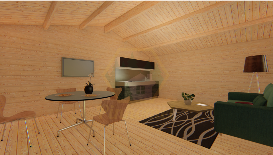 TRENTO - 6 x 5m, 44mm   