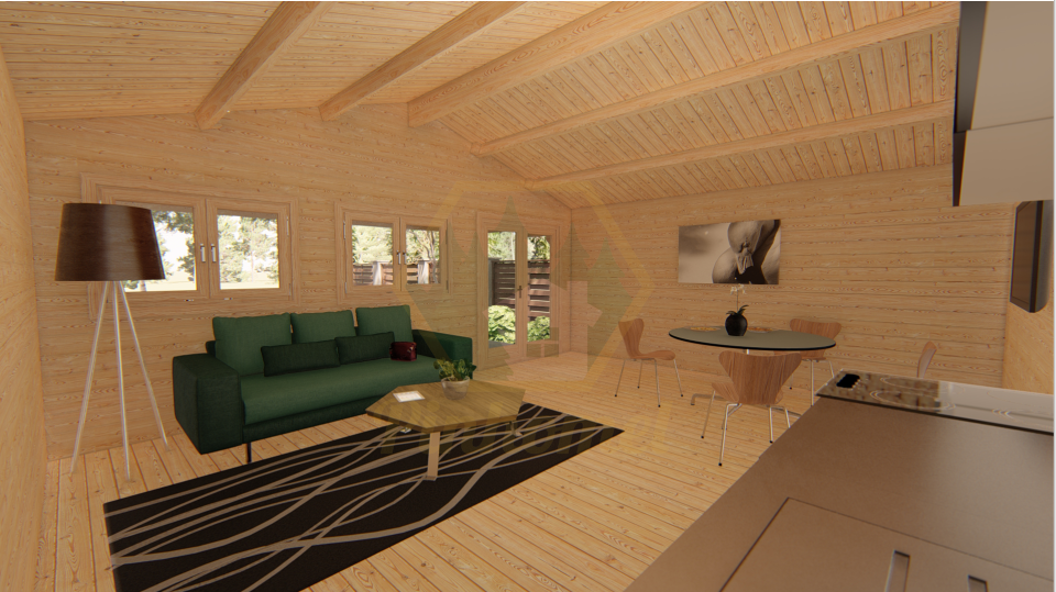 TRENTO - 6 x 5m, 44mm   