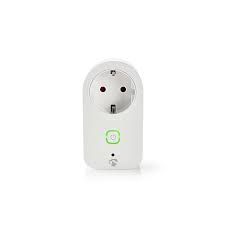Tomada Inteligente Wifi c/ medidor consumo (compatível c/ Tuya) SmartLife - Nedis WIFIP120FWT