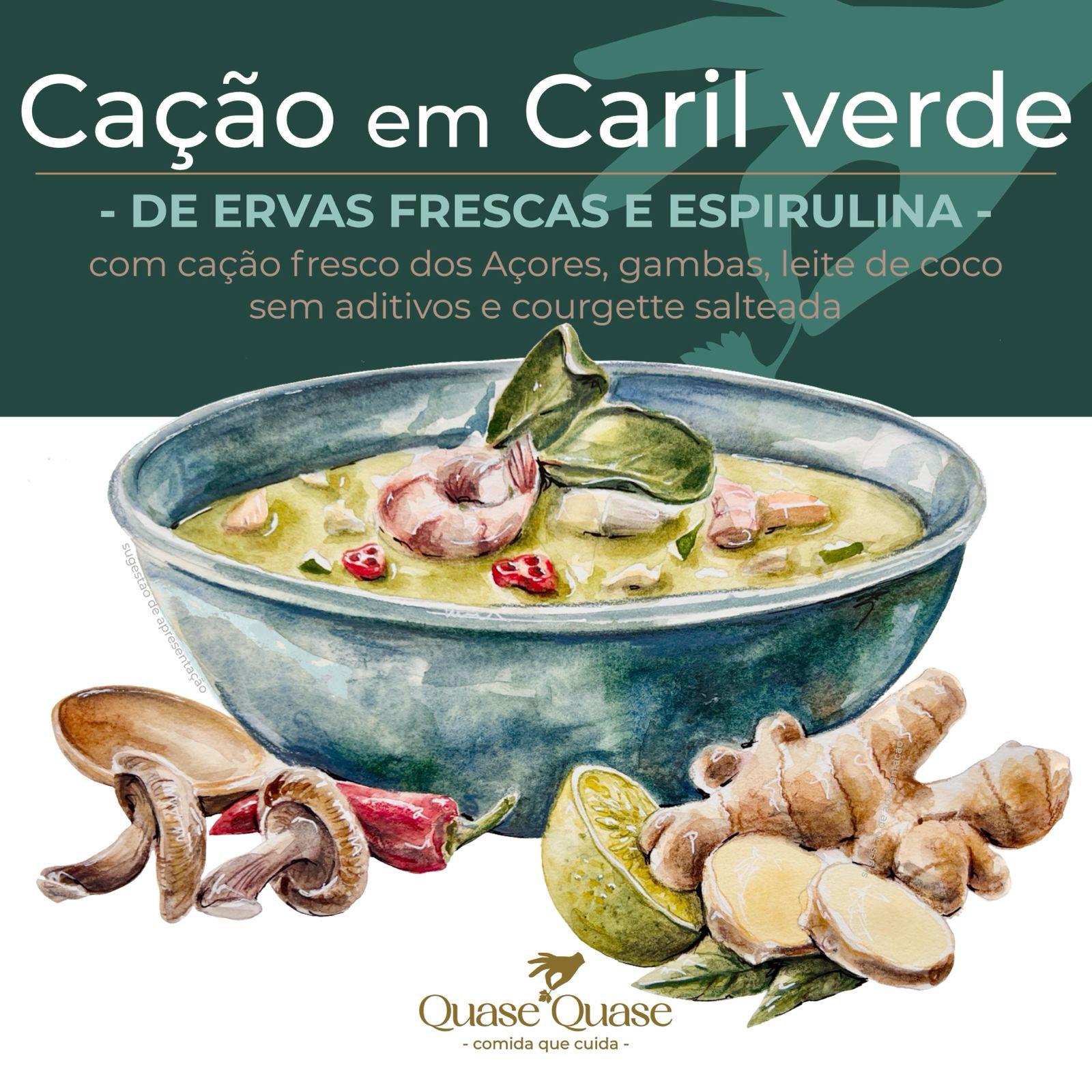 Cação em Caril Verde 3Pax