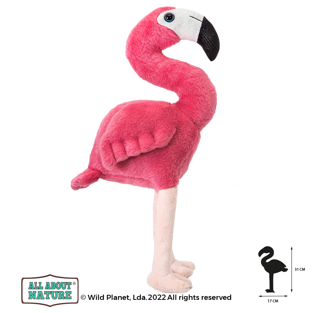 Peluche Flamingo All About Nature