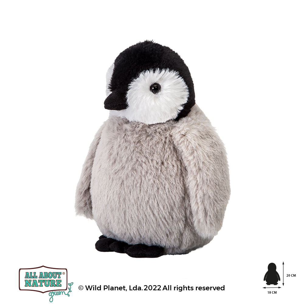 Peluche Pinguim All About Nature Green