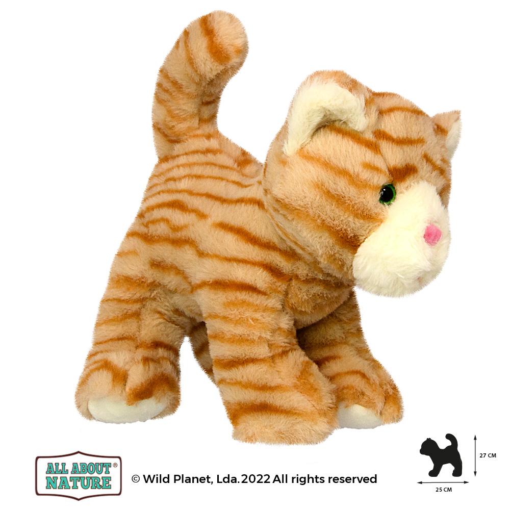Peluche Gatinho Tabby All About Nature