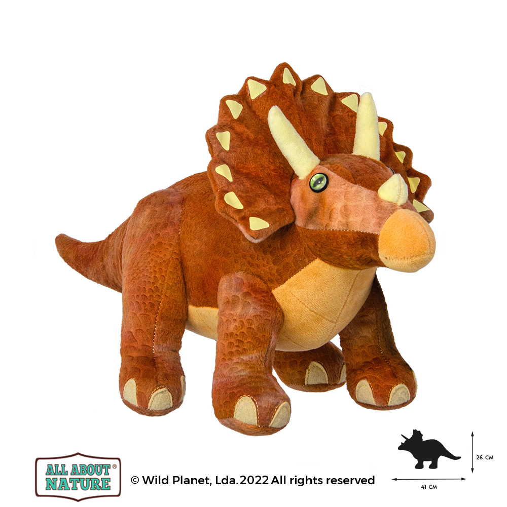 Peluche Triceratops All About Nature