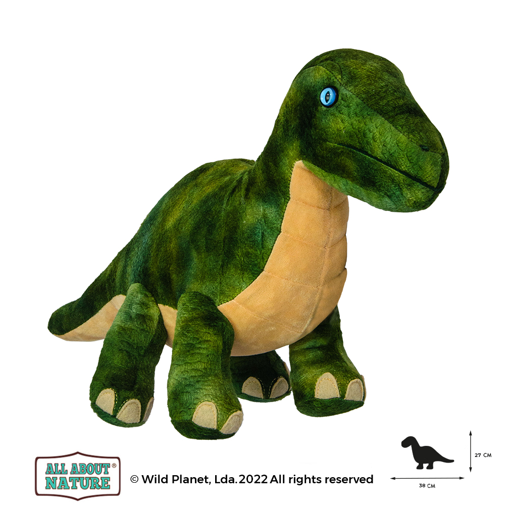Peluche Brontosaurus All About Nature
